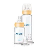 ราคา PHILIPS AVENT ขวดนมแก้วคอมาตรฐาน 4oz 8oz (28988701779)