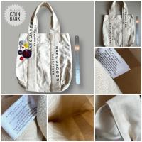 ราคา ✨ กระเป๋าผ้า Marc Jacobs Fragrances แท้ “มือ2” ลิมิเต็ดจากเคาน์เตอร์น้ำหอม หายากมาก! (44157874027)