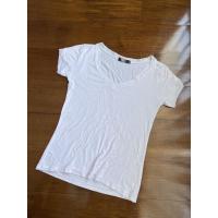 ราคา เสื้อยืดผ้าเด้ง ป้าย topshop มือสอง (13366392350)