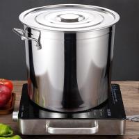 ราคา HOT50cm60cm หม้อ หม้อสตูว์ หม้อสแตนเลส หม้อทรงสูง หม้อสแตนเลสแท้ หม้อต้มสแตนเลสหนา (26630670292)