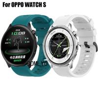 ราคา สําหรับ OPPO Watch S สายนาฬิกาอัจฉริยะซิลิโคนสายรัดข้อมือกีฬานุ่มผู้หญิงผู้ชาย Band (53804718680)