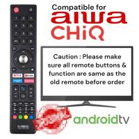 ราคา CHIQ Voice Function และ AIWA Smart TV รีโมทคอนโทรลรุ่น 3-182N324QC1 AIWA/CHIQ 3-182N324QC1 สมาร์ท Android LED TV พร้อม YouTube Netflix Prime วิดีโอโทรทัศน์ Remote Contr (43960861238)
