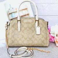 ราคา MINI SAGE CARRYALL IN SIGNATURE CANVAS (COACH F29434) (4031673460)