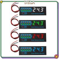 ราคา DELA FASTLi-Ion Battery Tester 7-55V Acid Battery Charge Indicator Tester จอแสดงผล LED (41471792247)