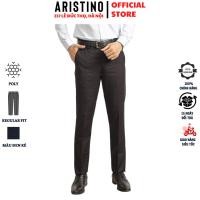 ราคา อาริชิโน เฉลี่ย04109 กางเกงสํานักงานผู้ชายสไตล์ตะวันตกคุณภาพสูงทรงหลวมอ่อนสีดําผ้าโพลีนุ่มยืด (51856064473)