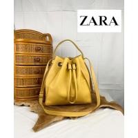 ราคา ZARA แท้ ทรงขนมจีบ สะพายข้าง (21010517452)