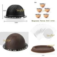 ราคา (จัดส่งในไทย)แคปซูลกาแฟใช้ซ้ำ Nespresso vertuo refill. (21076413350)