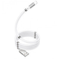 ราคา Hoco U91 Magic magnetic Cable 2.4A สายชาร์จแม่เหล็ก for iPhone / Micro USB / Type-C (6788007796)