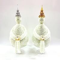 ราคา ฟรีค่าจัดส่ง l ราคาสินค้าเป็นคู่ พานพุ่ม พานพุ่มเงินทอง พานพุ่มสักการะ พานพุ่มบูชา พานพุ่มประดิษฐ์ แจกันบัว แจกันดอกบัว (29425485106)