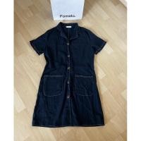 ราคา เดรสกระดุมหน้าสียีนส์ ผ้ายีนส์นิ่ม (15496844423)