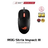 ราคา ASUS ROG STRIX IMPACT III (90MP0300-BMUA00), wired RGB gaming mouse, 12,000-dpi 3311 sensor, suitable for FPS gameplay, push-fit switch-socket and Aura Sync RGB lighting (19181815319)