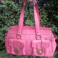 ราคา ✨ Coach Legacy Mandy Pink Satchel – กระเป๋าหนังแท้ รุ่นหายาก Y2K ✨ (40222691751)
