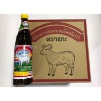 ราคา ซีอิ้วขาวตราแกะ​ ยกลัง​ 12ขวด ขวดพลาสติก ของดีจนต้องบอกต่อ (19176331125)