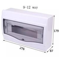 ราคา กล่องเบรคเกอร์ 9-12P แบบ DinRail 9-12P Electrical Distribution Box Circuit Breaker Distribution Protection Box (10415148996)