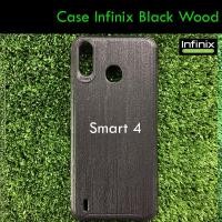 ราคา เคส แบบยาง TPU ลาย BlackWood เรียบหรู จับถนัดมือ สำหรับ Infinix Smart 4 (3174044249)