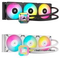 ราคา Corsair iCUE H150i Elite CAPELLIX XT Liquid CPU Cooler - 360mm Radiator LGA 1700, AM5 (19174471772)