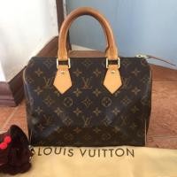 ราคา กระเป๋าLV Speedy 25 แท้ ปี 06 สวย เดิมทุกจุด lvแท้พร้อมส่ง (1246051591)