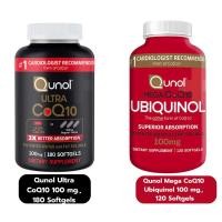 ราคา Qunol Mega CoQ10 Ubiquinol 100 mg (19051995474)