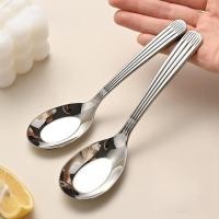 ราคา ช้อนสแตนเลส 316 Pinpinyou ช้อนซุปหนา ช้อนกินสำหรับผู้ใหญ่และเด็ก ช้อนซุปลึก (28336717390)