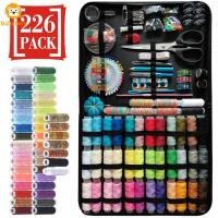 ราคา 226ชิ้นจักรเย็บผ้าด้ายเข็มชุดแบบพกพามือจักรเย็บผ้าชุดอุปกรณ์พื้นฐานจักรเย็บผ้าชุดซ่อม ร้านค้า3397 (44007468017)