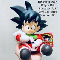 ราคา #ตุ๊กตา #โงกุน #ซง #โกคู #หงอคง #ดราก้อนบอล #8” #Banpresto #ปี2007 Dragon Ball Christmas Soft Vinyl Doll Figure Son Goku (29518524341)
