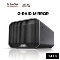 ราคา G-Raid Mirror 24TB Thunderbolt 3 External Hard Drive (SDPHK2H-024T-SBAAD) SanDisk Professional (25469263239)