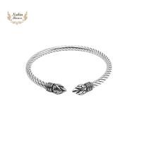 ราคา กำไลเงินแท้หัวบัวลายเกลียว (24380848359)