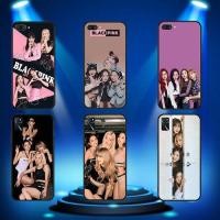 ราคา นุ่มสีดํา Samsung Galaxy A5 A6 A6 Plus A7 A8 A8 Plus A9 A01 EU m55 m15 f15 เคสโทรศัพท์ BLACKPINK (51703287125)