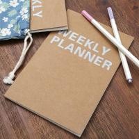 ราคา Notebook Weekly Planner A5 32 sheets Kraft paper hard cover Planner Time Manager Office&School To Do List Notebook Planner Supplies Stationery (4518979943)