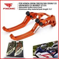 ราคา FXCNC อลูมิเนียมใหม่คลัทช์เบรครถจักรยานยนต์สําหรับ Honda Grom 2015 CBR250R CB500F CB500R CB500X CBR300R CB300/R/F/FA CB125/F/R GROM/MSX125 MONKEY Z125 รถจักรยานยนต์อุปกรณ์เสริม (57954186571)