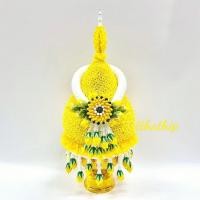 ราคา ฟรีค่าจัดส่ง l ราคาสินค้าเป็นคู่ พานพุ่ม พานพุ่มเงินทอง พานพุ่มสักการะ พานพุ่มดอกไม้ พานพุ่มดอกรัก พานพุ่มสีเหลือง (26022104886)