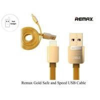 ราคา สายชาร์จ/ซิงค์ REMAX Gold Safe and Speed USB Cable for IOS and Android (231471627)