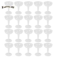 ราคา [คุณภาพ ที]ใหม่พลาสติกแชมเปญขลุ่ยทิ้ง-20ชิ้นพลาสติกใสแก้วแชมเปญสําหรับงานปาร์ตี้ถ้วยพลาสติกใส (50805713312)