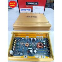 ราคา พาเวอแอมคลาสดี Gratia GT-1000.1 2000w เกาหลี ระบบคลอสความถี่เบสในตัว งานแบรนเกรดดี ของใหม่ (22023388570)