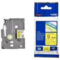 ราคา Brother TZE-621 เทปพิมพ์อักษรขนาด 9มม. - ตัวอักษรสีดำ พื้นเหลือง (20594818937)