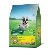 ราคา DOG n joy Complete ขนาด 3กก. (ด็อก เอ็นจอย คอมพลีท) สูตรเจ อาหารเม็ดสำหรับสุนัขทุกสายพันธุ์ (43225478818)