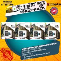 ราคา Kingston 64GB/126GB/256GB/512GB Canvas Go! Plus microSD Memory Card (170MB/s read, 70MB/s write) (SDCG3) (18280193016)