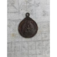 ราคา เหรียญพระพุทธชินราช หลังหลวงพ่อเงิน วัดบางคลาน เนื้อทองแดงรมดำ (41613694735)