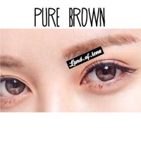 ราคา คอนแทคเลนส์ลาย pure สี brown ค่าสายตามาเพิ่มแล้วนะ (1379930166)