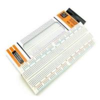 ราคา Protoboard โพรโทบอร์ด บอร์ดทดลอง Breadboard 830 Point Solderless PCB Bread Board MB-102 Test Develop DIY 1 ชิ้น (13976972959)