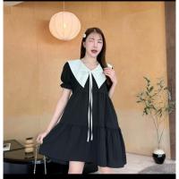 ราคา ส่งต่อเดรสทำงานมือหนึ่ง ยาว 35 ทรงปล่อยผ้าโฟร์เวย์ใส่สบายมาก (48754221556)