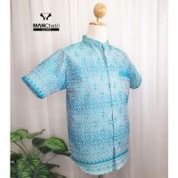 ราคา เสื้อผ้าไทย ผ้าไทยผู้ชาย ผ้าฝ้ายคราม สีฟ้าน้ำทะเล (11568124729)