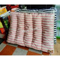 ราคา ที่นอน เบาะนอนสุนัขแมวPuppe' รุ่นBone(PFE202) ขนาดใหญ่ ก.86xย.130xส.12cm. (15097771442)