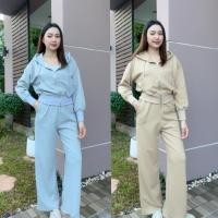 ราคา KT- ชุดเซทฮู้ดดี้ทรงครอป (ทอลายเปีย) แขนยาว+ขายาว **ผ้ายืด เนื้อนุ่ม เด้ง หนา ใส่สบาย** (27567197250)