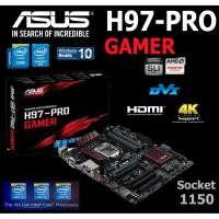 ราคา Mainboard INTEL ASUS H97-PRO GAMER (Socket 1150) มือสอง พร้อมส่ง แพ็คดีมาก !!! (4284317876)