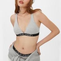 ราคา [มือสอง]Calvin klein สปอร์ตบรา รุ่น Reconsidered Comfort สี Heather Grey (25130488938)