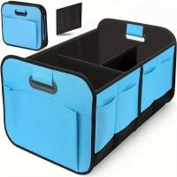 ราคา Car organizer trunk storage box oxford cloth material storage box large capacity foldable (26833977010)