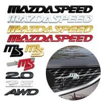 ราคา สติกเกอร์โลโก้โลหะ 3D 2.0 2.5 AWD สําหรับติดตกแต่งรถยนต์ Mazda Speed Atenza Axela MX MS (23727200622)