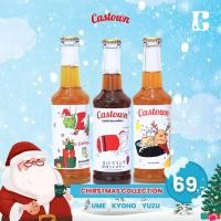 ราคา (Limited Edition) Castown Craft Soda คาสทาวน์ คริสต์มาสคอลเลคชั่น 265 มล. 1 ขวด (22388422959)