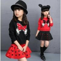 ราคา พร้อมส่งจ้า ชุดสาวน้อย เสื้อกันหนาว มินนี่ มาพร้อมกระโปรง น่ารักมากค่ะ (10361288670)
